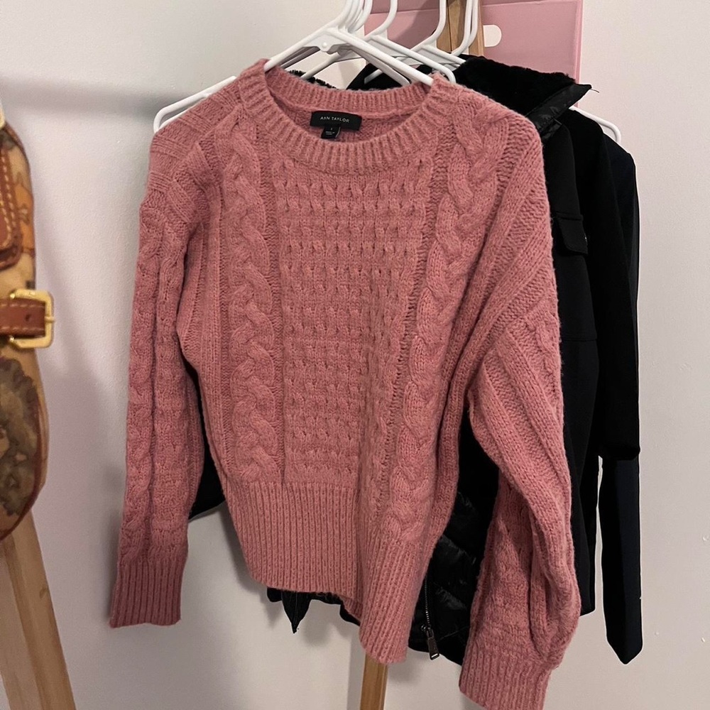 Ann Taylor Pink Sweater